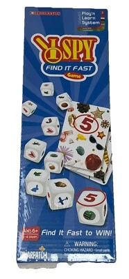 I Spy Find It Fast - Matching Dice Card Game (Briarpatch, 2015) - Image 1 of 4