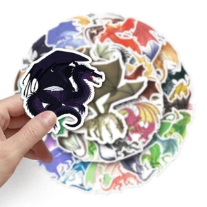 Mythical Dragon Sticker Pack - 50 einzigartige Fantasy Aufkleber - Bild 1 von 6