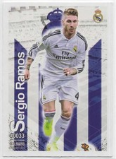 Sergio Ramos - Las Fichas Quiz De La Liga 2016 Mundicromo - Real Madrid soccer