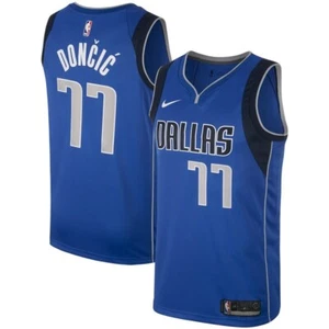 XL DALLAS MAVERICKS LUKA DONČIĆ ICON SWINGMAN JERSEY - Picture 1 of 6