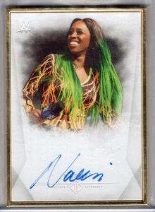 2019 Topps WWE Transcendent Auto NAOMI Gold Framed 02/25 AUTOGRAPH - Picture 1 of 1