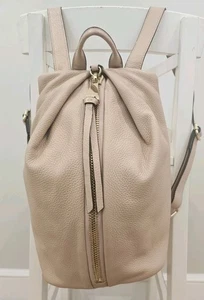 Aimee Kestenberg Tamitha Full Size Pebbled Leather Backpack Blush Pink W Gold - Picture 1 of 13
