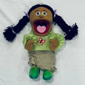 Silly Puppets Jasmine Hispanic Girl Hand Puppet 14" Tall 2008 Ventriloquist - Picture 1 of 11