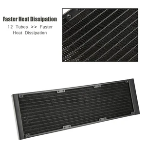 Fast Heat Dissipation PC Heat Exchanger 12 Tubes Computer Heat Exchanger CB - Afbeelding 1 van 17
