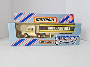 Matchbox Convoy CY16 Scania Box Truck Fourgon Duckhams Oils Semi Truck Trailer - Picture 1 of 7
