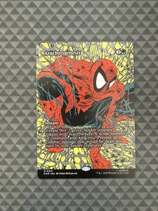 MTG Arachnogenesis #0031 Borderless Mythic Marvel Universe Eternal-Legal (MAR) - Bild 1 von 4