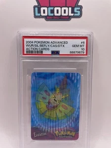 Tarjeta de acción Pokémon PSA 10 2004 Beautifly Dustox Lenticular PSA 10 gemas como nueva - Imagen 1 de 2