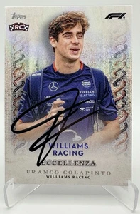 F1 FRANCO COLAPINTO SIGNED F1 ECCELLENZA LA PASSIONE ROOKIE CARD VIDEO PROOF!! - Picture 1 of 3