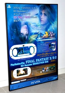Final Fantasy X & X-2 - HD Remaster PSVita Konsole Promo B2 Poster - 2013 Japan - Bild 1 von 4