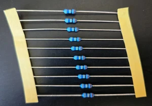 Resistencias axiales de precisión de película metálica 1/4W 1 % 10 piezas 464 ohmios ~ NUEVO ~ - Imagen 1 de 1