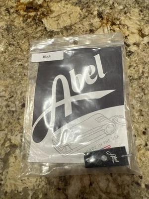 Alicates de pesca con mosca Abel ¡NUEVO STOCK ANTIGUO en EMBALAJE AL POR MENOR! Negro mate 212109 Foto 1 de 4