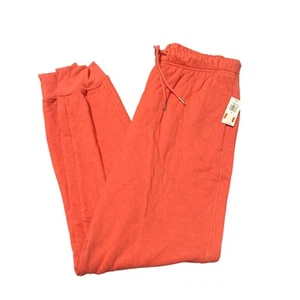 NWT Old Navy Bright Pink Joggers Athleisure Drawstring Elastic Waist Size Medium - Picture 1 of 5