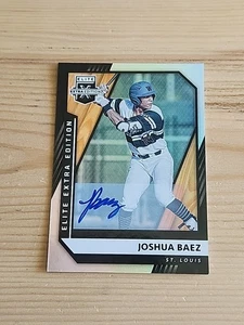 Joshua Baez - 2021 Panini Elite Extra Edition Rookie Autograph #54 Cardinals - Picture 1 of 2