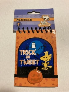 Peanuts Woodstock Halloween Trick or Tweet Notepad (Unused but A Little Bent) - Picture 1 of 11