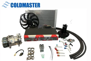 A/C Universal Kit Evaporator UnderDash  450B-100 H/C 12V Red and Silver Special - Picture 1 of 18