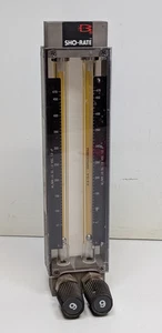 Brooks Instrument SHO-RATE 1370CB1C2EZS158 Dual Flow Meter R-47-470 - Picture 1 of 9