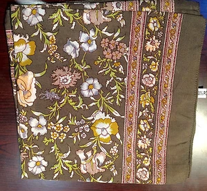 POLYSTER Indian scarves scarf retro gypsy bandhej ethnic bandana vtg hippie - Picture 1 of 1