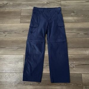 Boy Scouts America Boys Switchback Convertible Pants Size 8 Blue - Picture 1 of 6