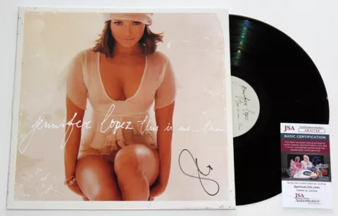 JENNIFER LOPEZ SIGNED THIS IS ME THEN LP VINYL RECORD ALBUM AUTOGRAPHED +JSA COA Cover