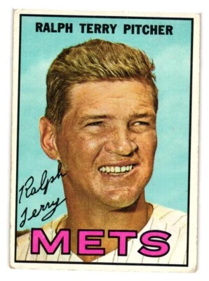 1967 Topps - #59 Ralph Terry - Image 1 of 2