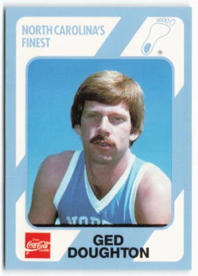 1989 Ged Doughton Collegiate Collection North Carolina's Finest #188 - Image 1 of 2