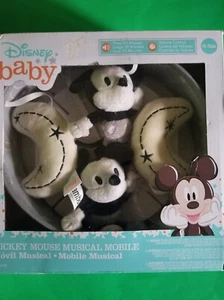 DISNEY BABY MICKEY MOUSE MUSICAL MOBILE - Picture 1 of 5