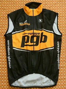 PGB Europe, Mens cycling Vest by Vermarc, Windtex, Size - Adult Medium - Picture 1 of 6
