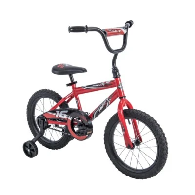 Bicicleta de acera Huffy Rock It Boys de 16 pulgadas (roja) Foto 1 de 4