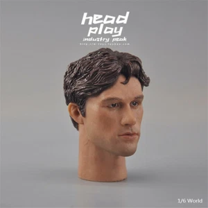 1/6 Heath Ledger Dark Knight Joker  Male Head Sculpt Carved For 12"Figure - Picture 1 of 6