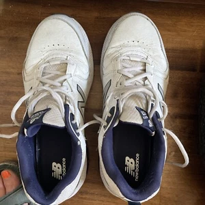 New Balance Men’s Training Sneaker 857 V3 Shoes Sz. 11 White Blue MX857WN2 ✅✅✅ - Picture 1 of 6