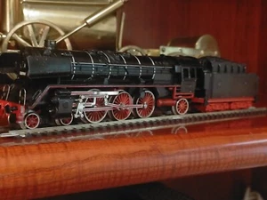 TRIX EXPRESS LOCOMOTORA DE VAPOR 2-3-1+ TENDER. ESCALA HO. - Imagen 1 de 7