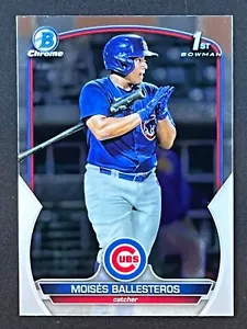 MOISES BALLESTEROS 2023 Bowman 1° Bowman Cromo #BCP-11 Cubs - Foto 1 di 2