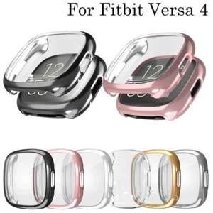 Schutzhülle Fall Bildschirms chutz TPU-Überplatten For Fitbit Versa 4/Sense 2 - Picture 1 of 16