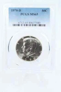 1970-D Kennedy Half Dollar MS65 PCGS - Picture 1 of 2