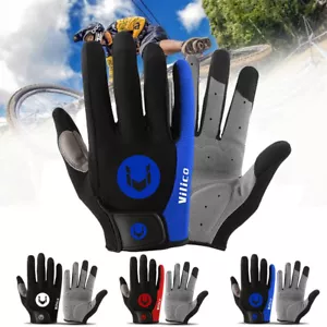 Men Full Finger Work Out Gym Gloves Sport Weight Lifting Exercise Fitness Gloves - Picture 1 of 14