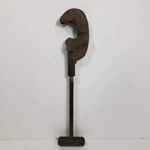 Antique 1 ½ Pipe Size Long Handled Pipe Cutter - Picture 1 of 12