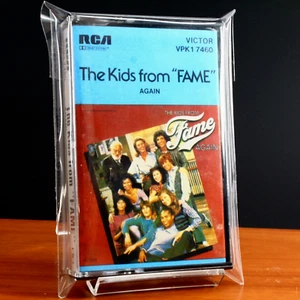 The Kids From "Fame" Again Cassette (w/ Plastic Sleeve) 1982 ● Alt. Blue Cover - Picture 1 of 15