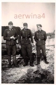 Kompanie Chef Winterstellung Barwenkowa Ukraine Ostfront - Bild 1 von 2