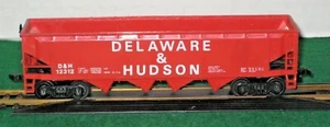 Bachmann HO Scale Delaware & Hudson 4 Bay Hopper Car - Item #CCHO811 - Bild 1 von 6