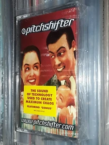 RARE PITCHSHIFTER WWW.PITCHSHIFTER.COM CASSETTE TAPE USA ED HYPE STICKER SEALED - Picture 1 of 4