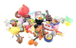 Kids Toddler Toy Lot Almost 5 Pounds Cars, Snake, Dinosaurs, Guitar, Stickers - Picture 1 of 10
