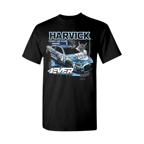 Checkered Flag Sports Kevin Harvick 2023 BL 4EVER Draft T-Shirt Black XX-Large Cover