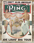 Vintage boxing magazine The Ring May 1947 ads articles photos Joe Lewis +