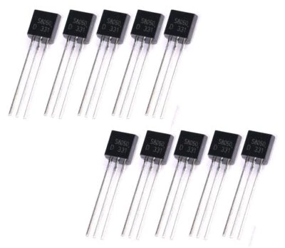 10 x S8050 NPN Bipolar General Purpose Transistor TO-92 Package UK