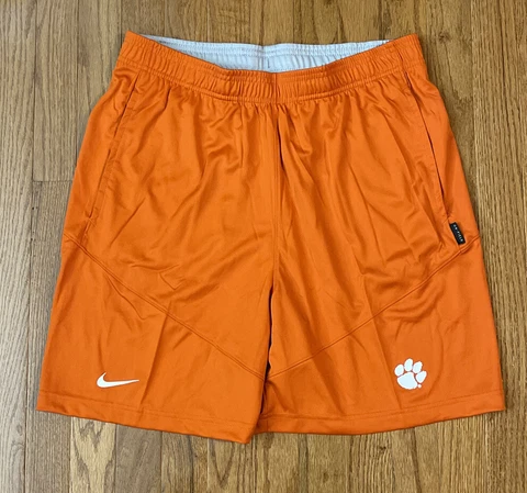 Mens Nike Clemson Tigers Orange Performance Player Shorts CW4104-888 Medium Cover