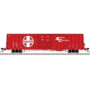 Atlas 20007300 HO Scale Gunderson 7550 DD Box Car Santa Fe #621930 Shock Control - Picture 1 of 1