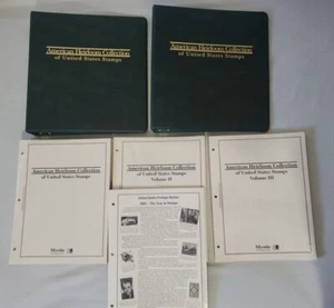 Collezione Mystic's American Heirloom 2005 Vol. 1-3 inserti e 2 raccoglitori NO FRANCOBOLLI - Foto 1 di 13
