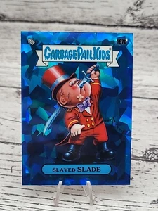 2022 Topps Chrome Garbage Pail Kids Sapphire Slayed Slade #167b - Picture 1 of 2