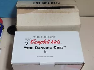 Vintage Campbell Soup 1995 Campbell Kids "The Dancing Chef" NIB NEW IN BOX - Picture 1 of 4