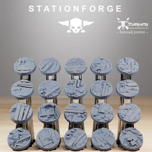 Trench Bases Toppers 25mm (20) - Station Forge - Tabletop Wargaming Grimdark - Bild 1 von 2